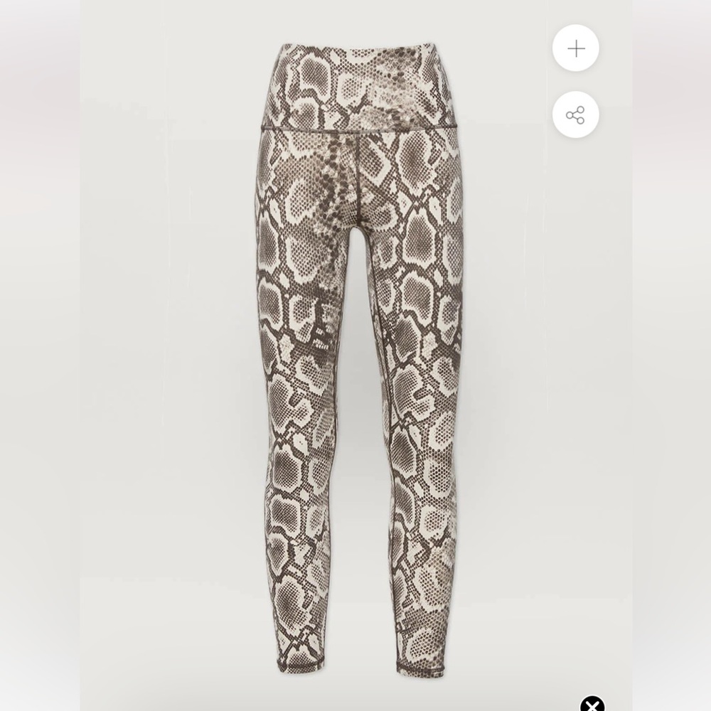 Varley Rattlesnake Skin Leggings